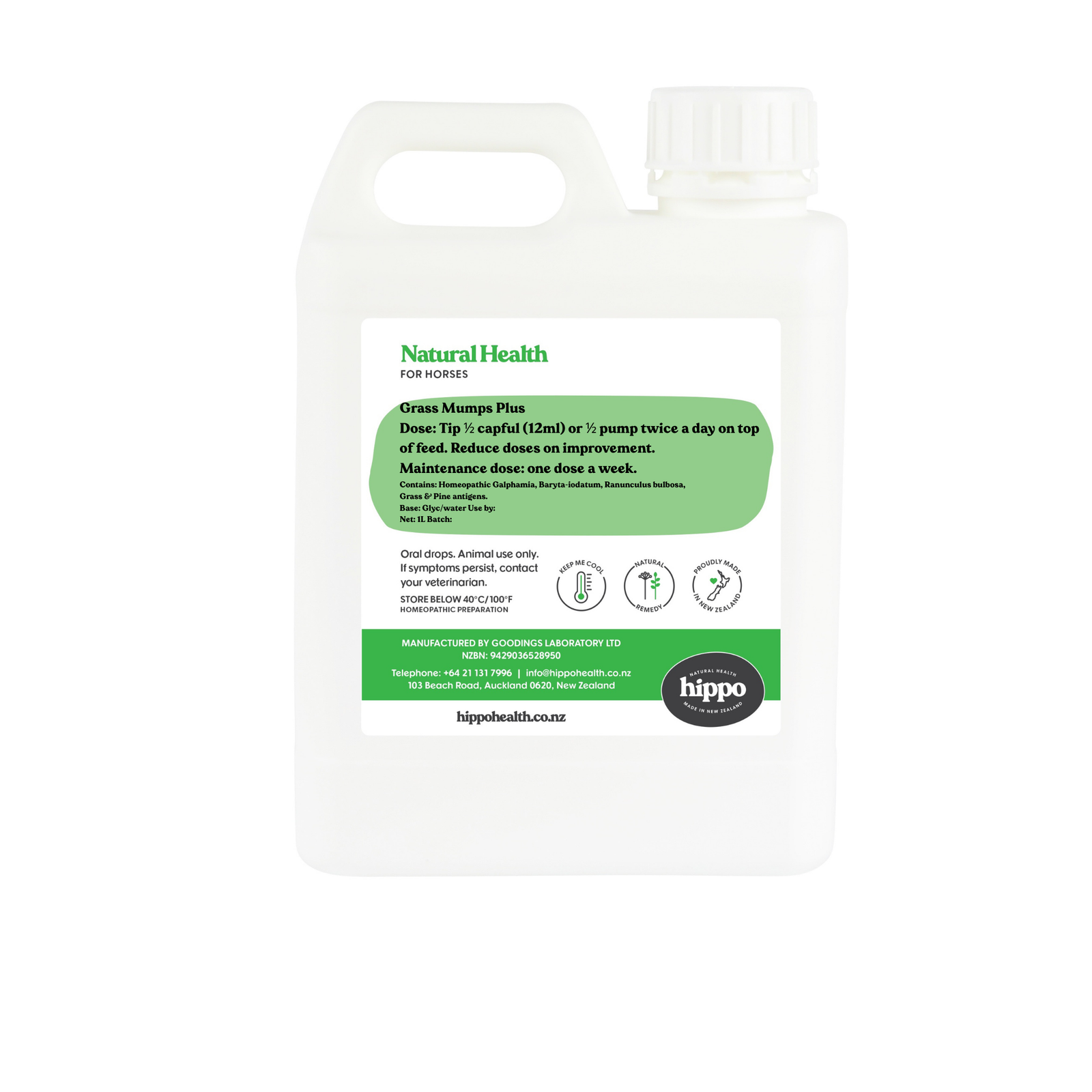 Grass Mumps Plus - Equine