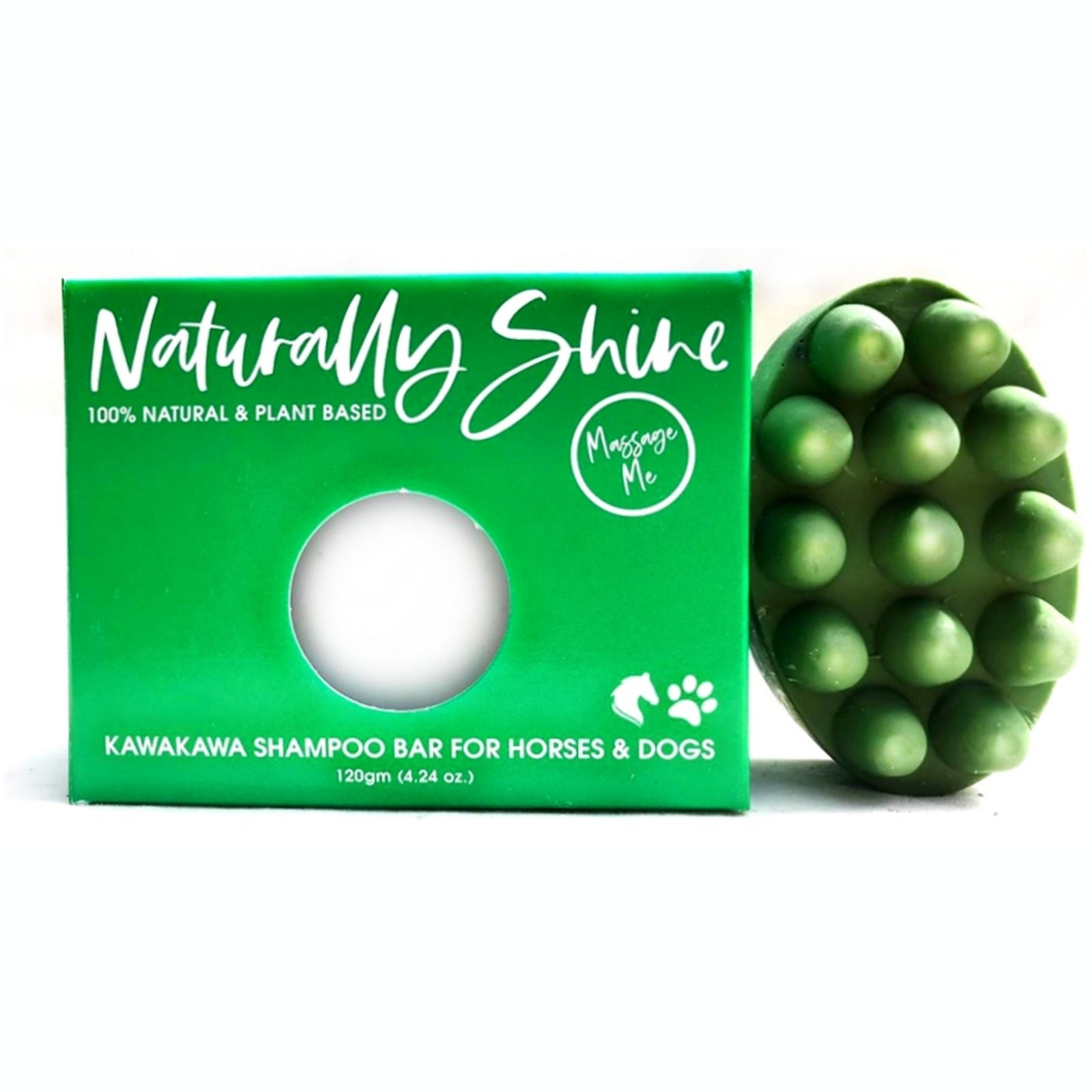 Bee Kind Naturally Shine - Kawakawa Shampoo Bar for Horses & Dogs