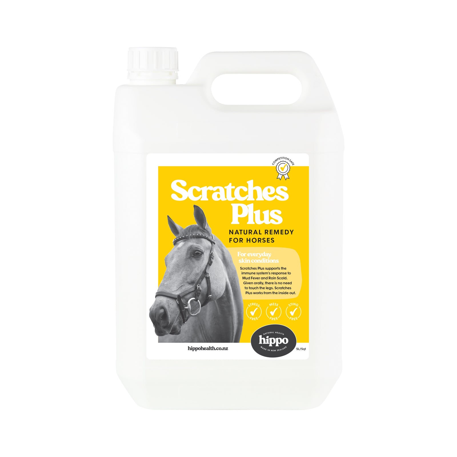 Scratches_Plus_for_Horses_5L | Hippo Health