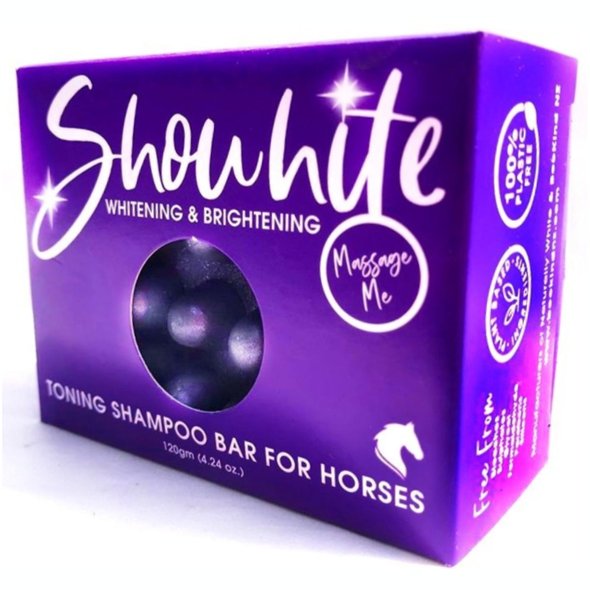 Bee Kind Showhite Shampoo Toning Bar for Horses-Horse-Hippo Health