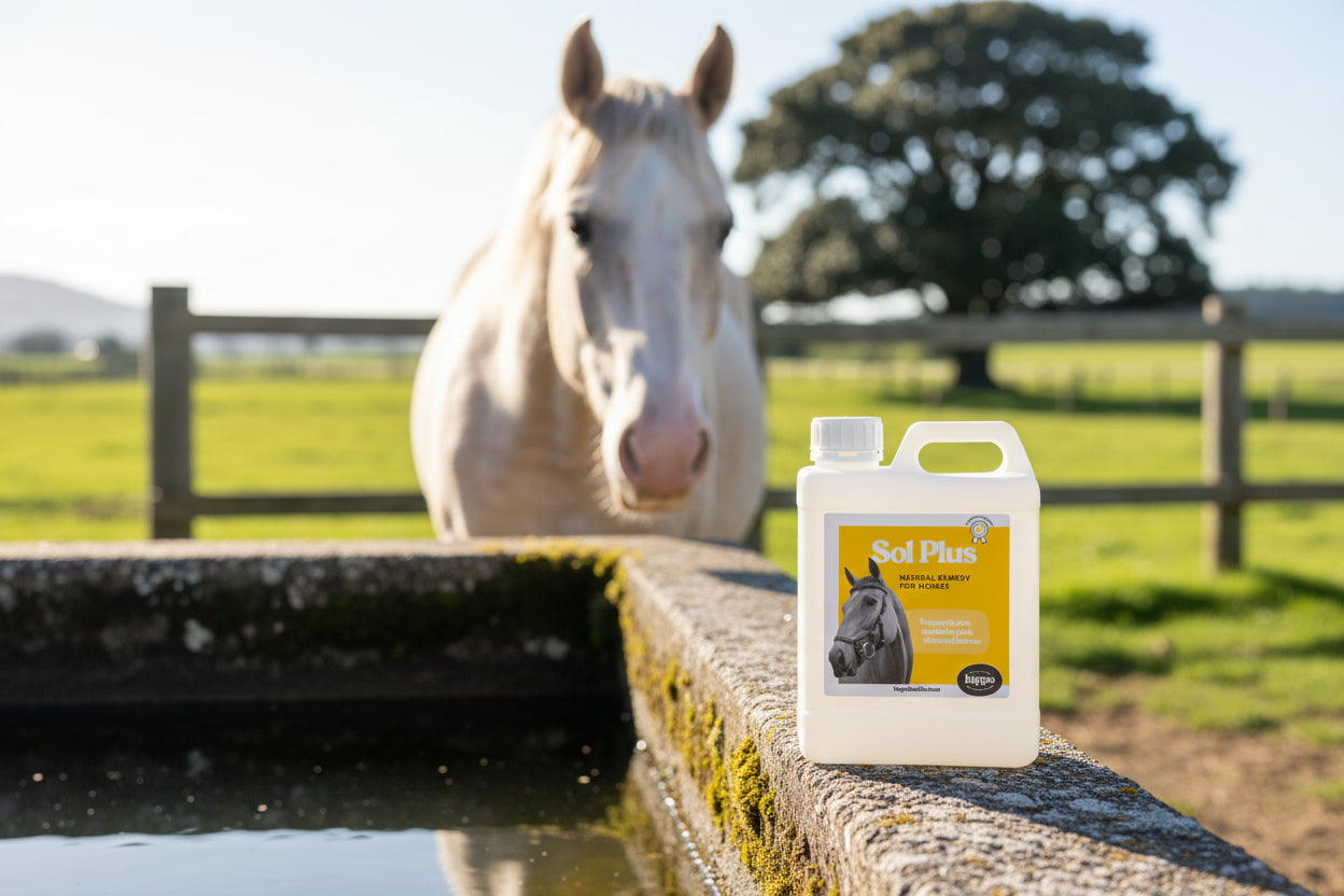 Sol Plus Equine | sun management for Horses HSP-90, HSP-1L, HSP-2L, HSP-5L