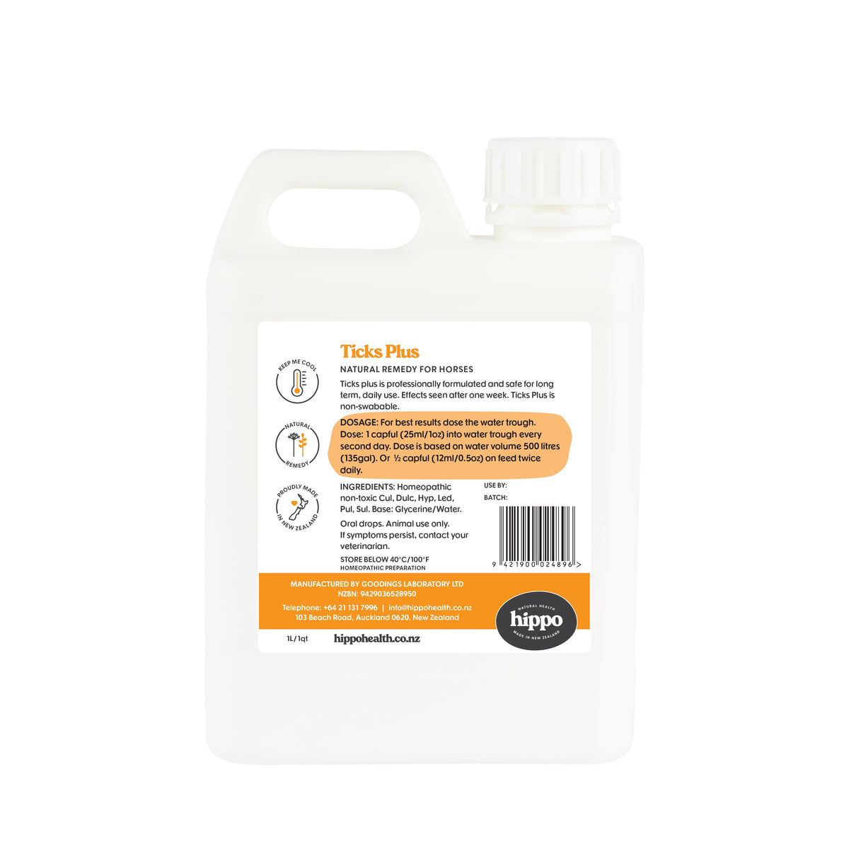 Ticks Plus - Equine