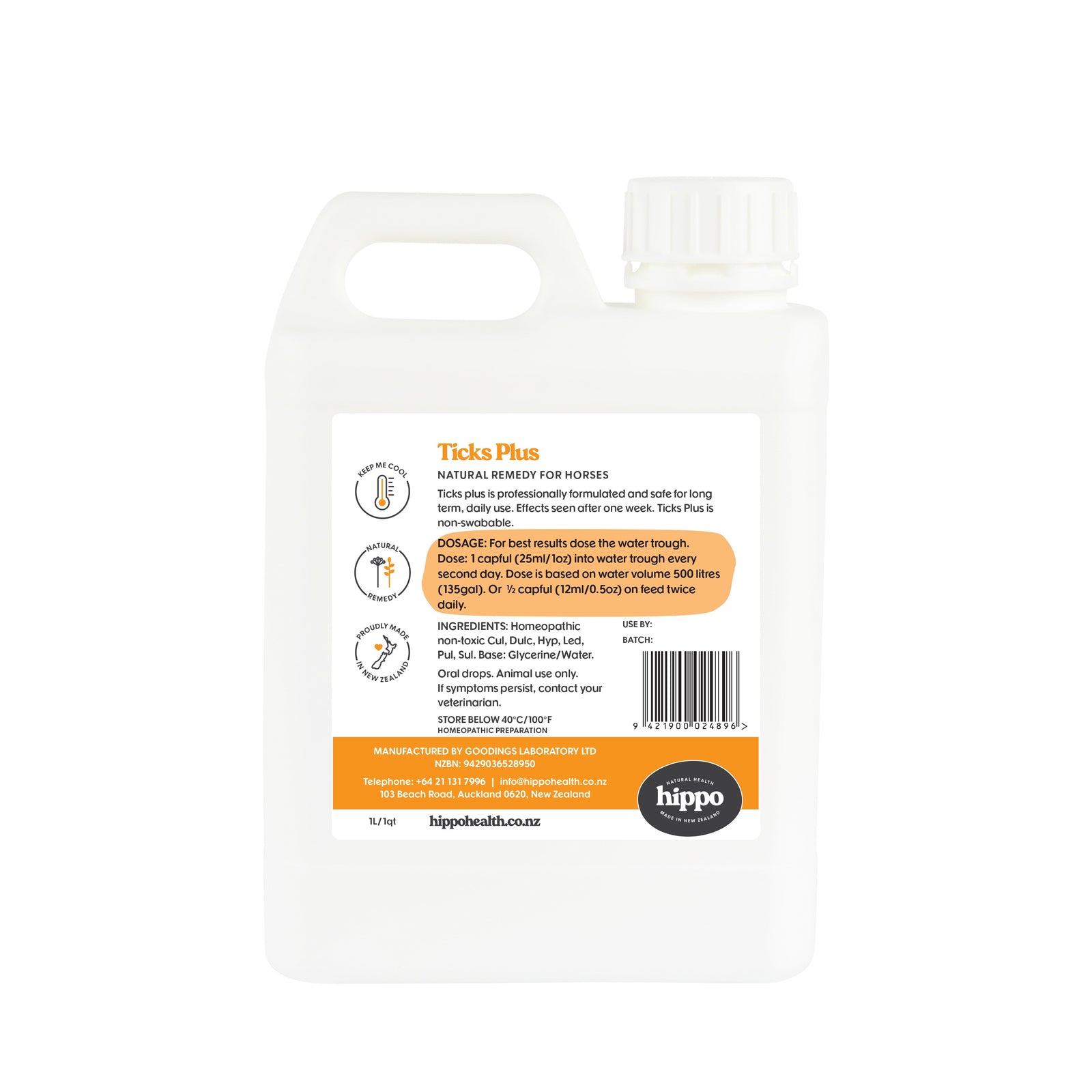 Ticks Plus - Equine