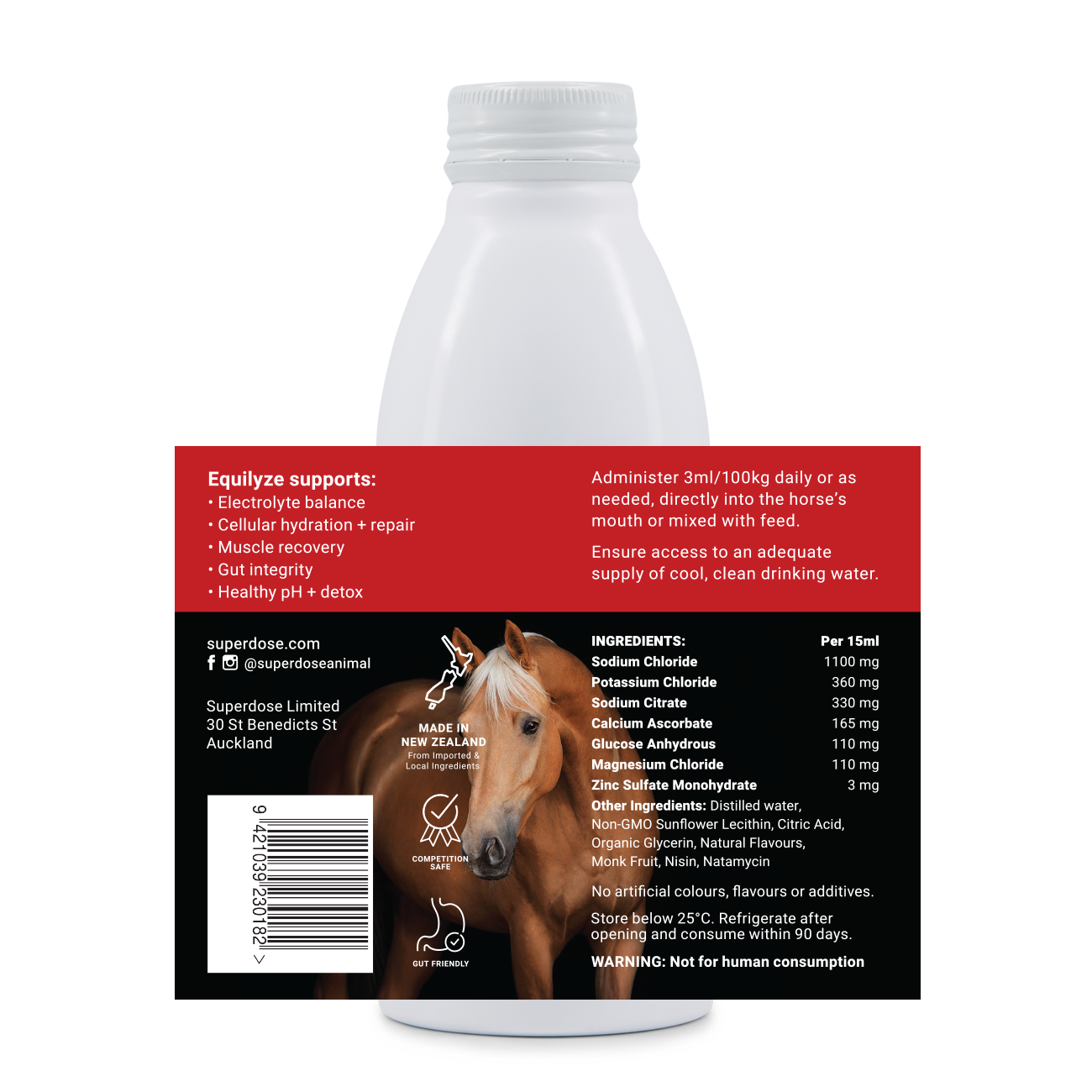 Superdose Equine Equilyze 450ml