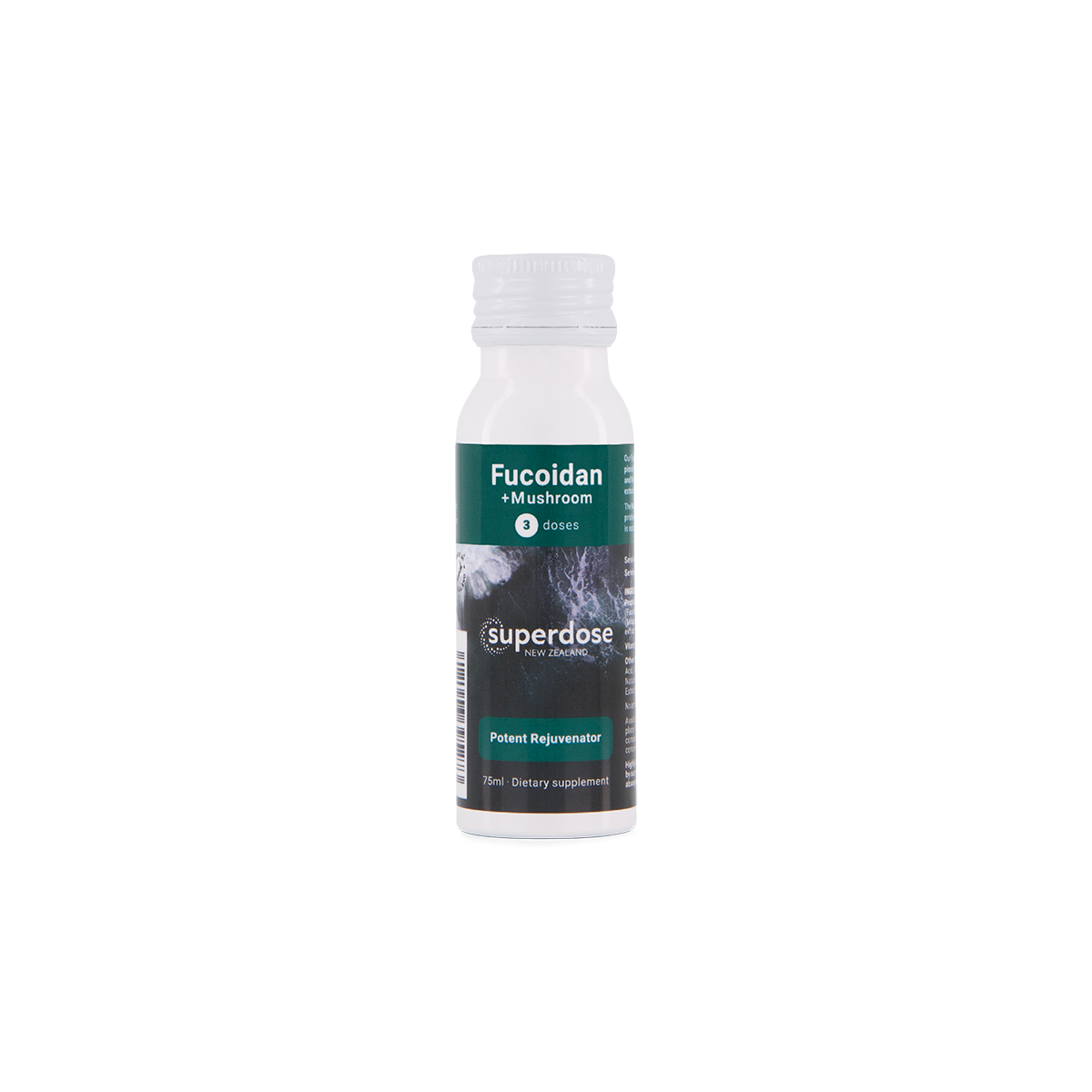 Superdose Fucoidan + Mushroom 750mg 75ml