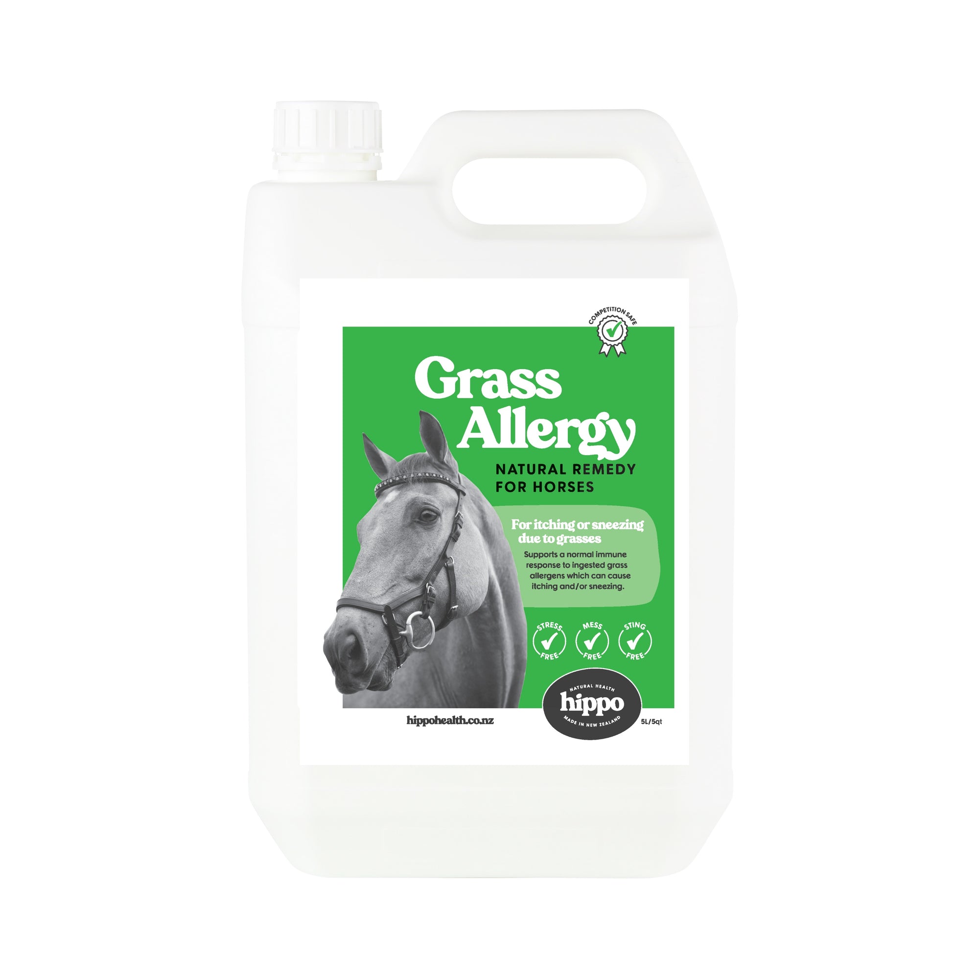 Grass_Allergy_Equine_for_Horses_5L | Hippo Health