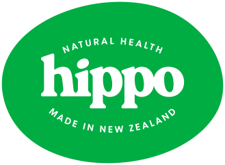 Hippo Health Logo on green background