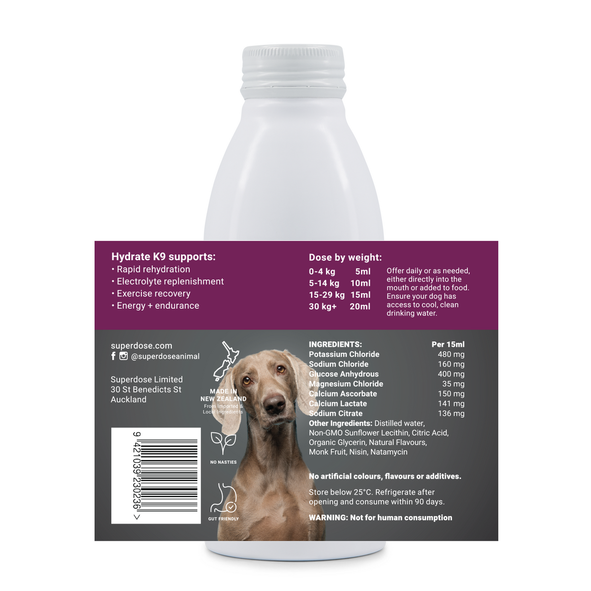 Superdose Hydrate K9 450ml