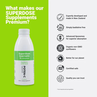 Superdose Liposomal Quercetin 250mg 75ml