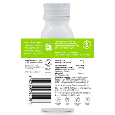 Superdose Liposomal Quercetin 250mg 75ml
