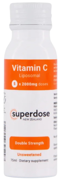 Superdose Liposomal Vitamin C 2,000mg 75ml