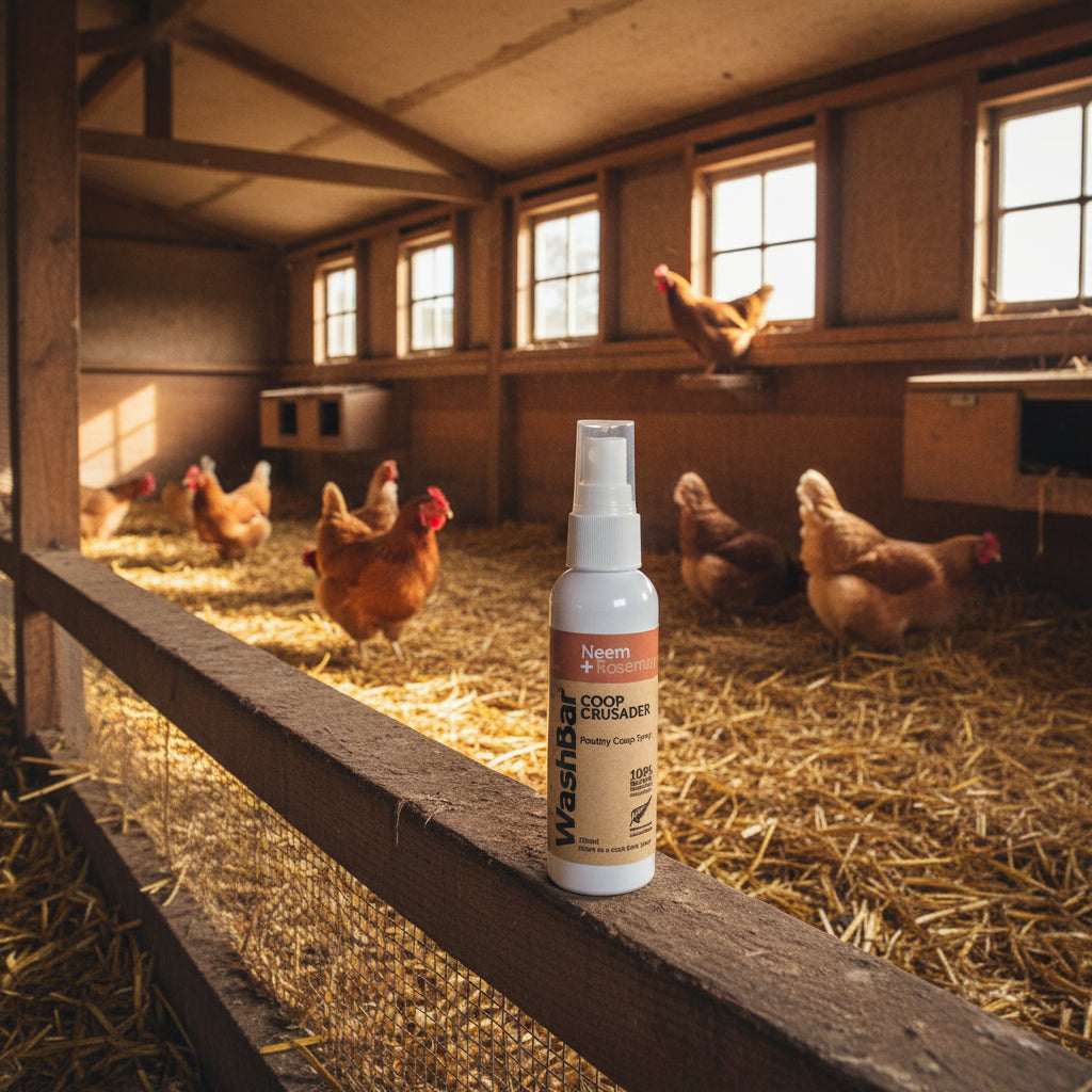 WashBar Coop Crusader Poultry Coop Spray