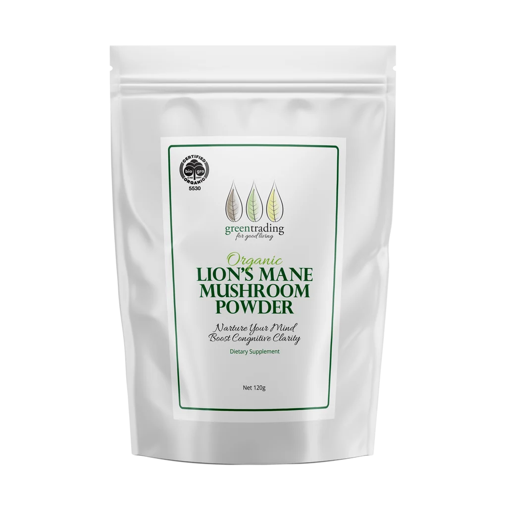 Lion's Mane Organic Mushroom Powder 120g