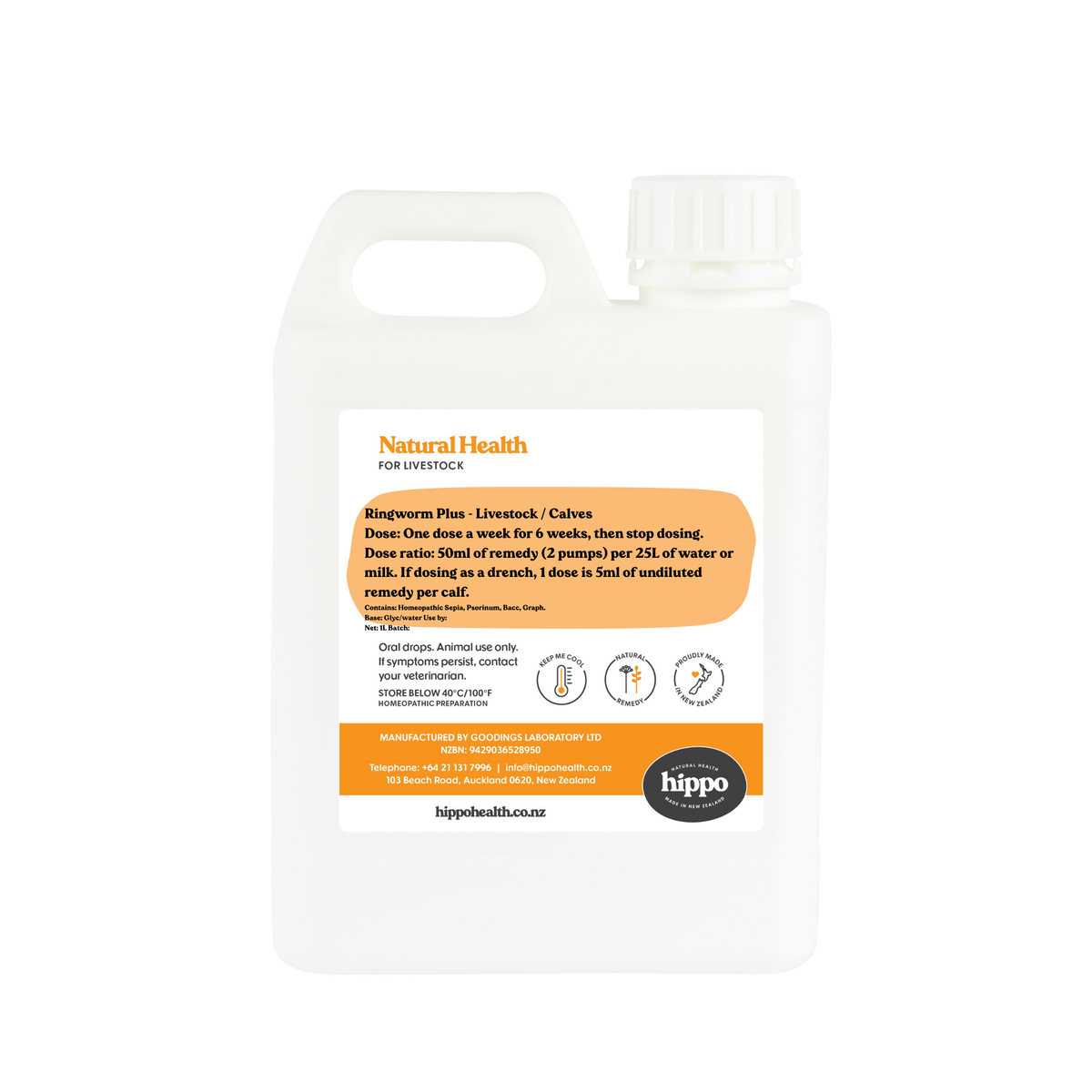 Ringworm Plus - Livestock