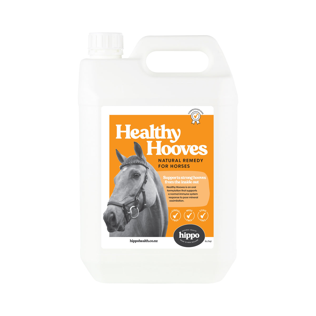 Healthy_Hooves_Equine_for_Horses_5L | Hippo Health
