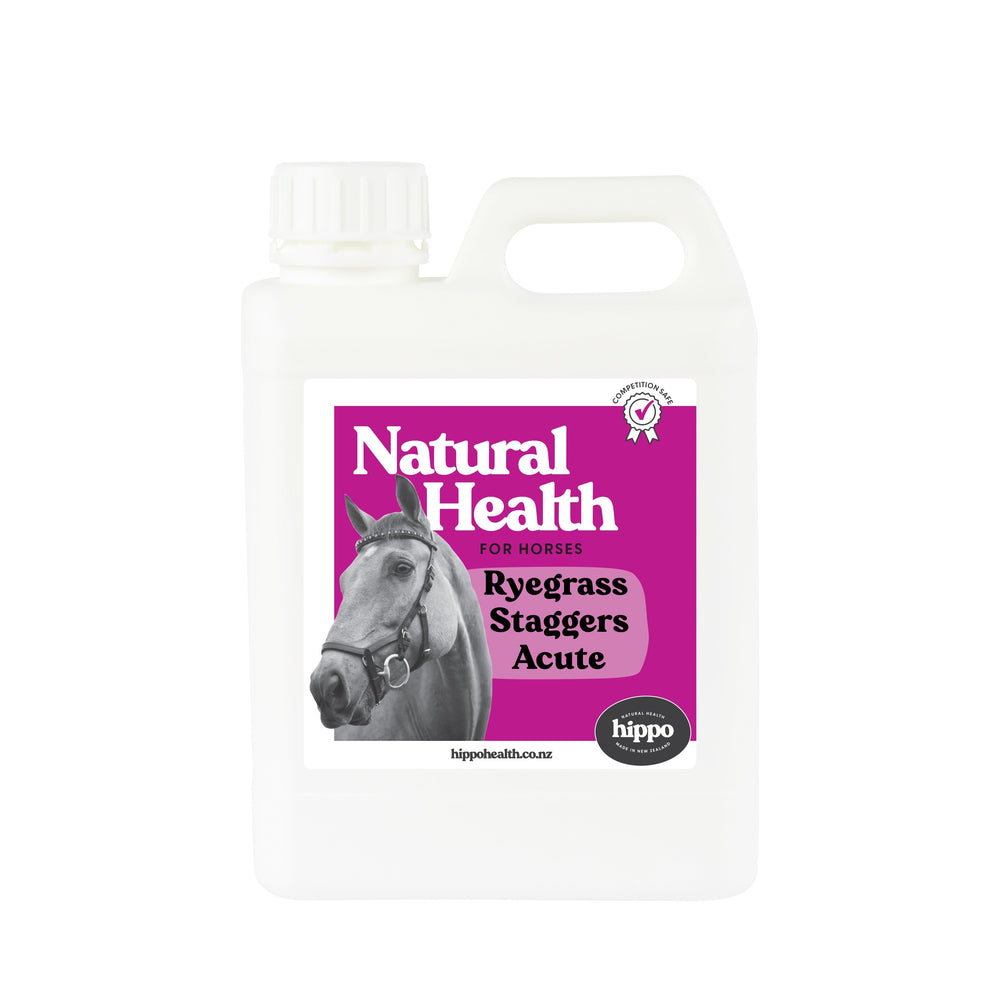 Ryegrass Staggers Acute 90ml/1L/2L/5L Equine Remedy | Hippo Health