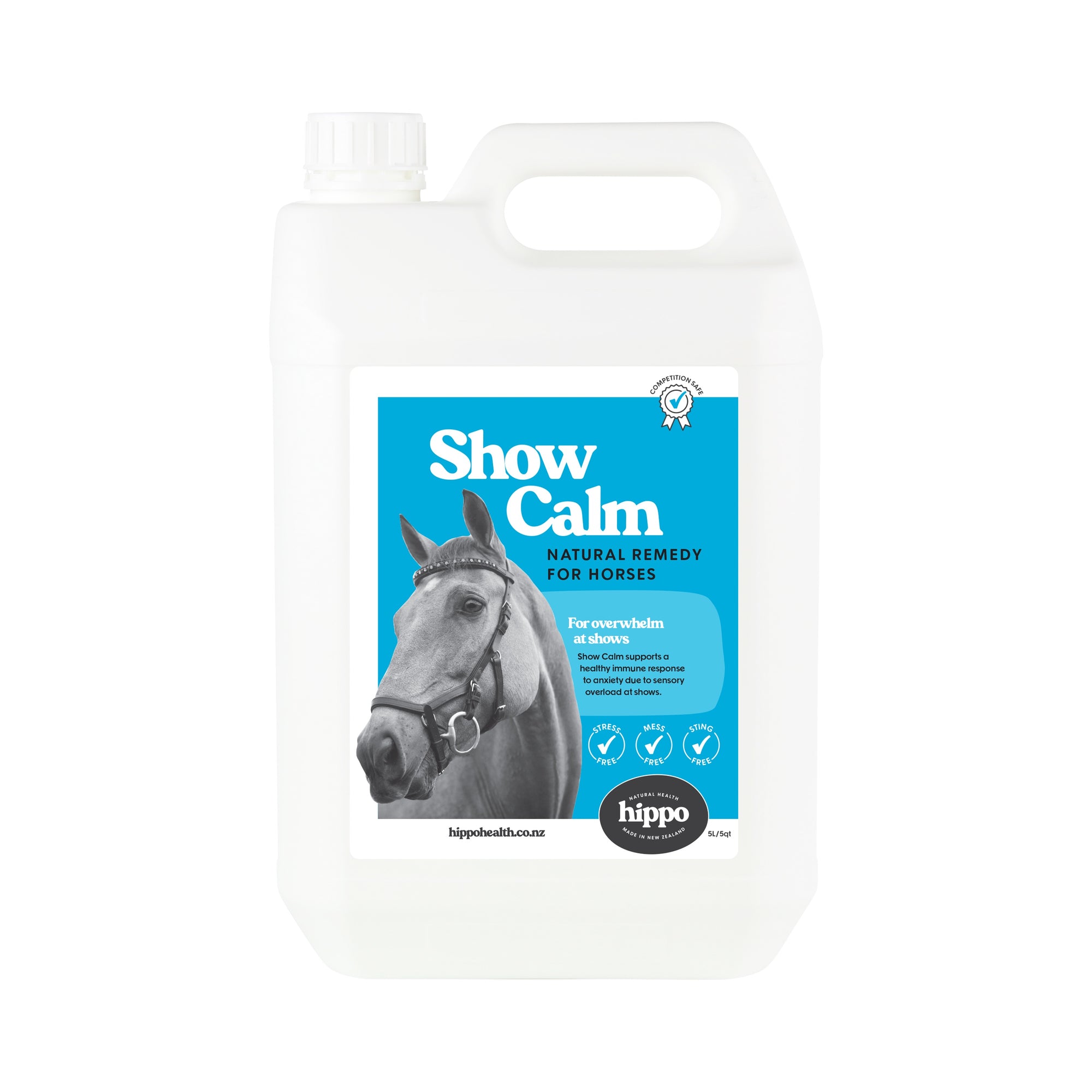 Show_Calm_Equine_for_Horses_5L | Hippo Health